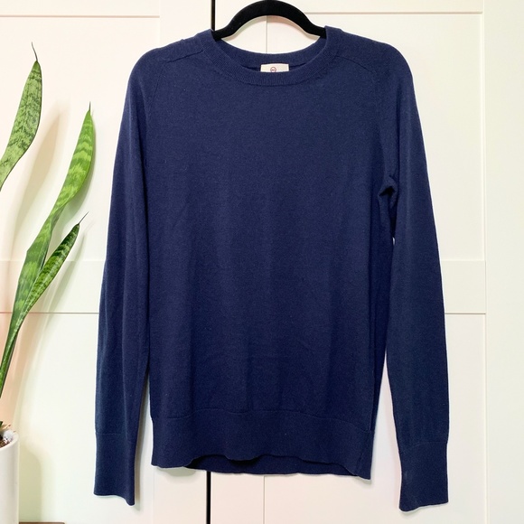 AG JEANS Fine Gauge Cashmere Crew Neck Sweater - Picture 1 of 6